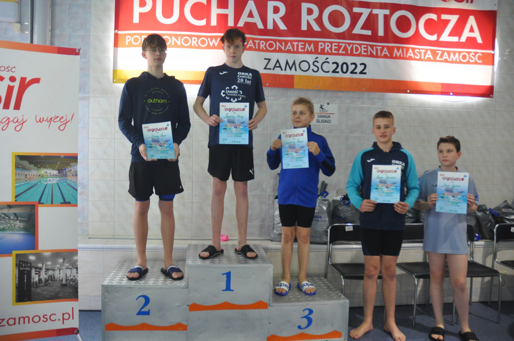 VX zawody pływackie o PUCHAR ROZTOCZA
