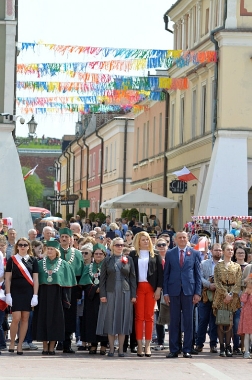 Rocznica uchwalenia Konstytucji 3 Maja w Zamościu