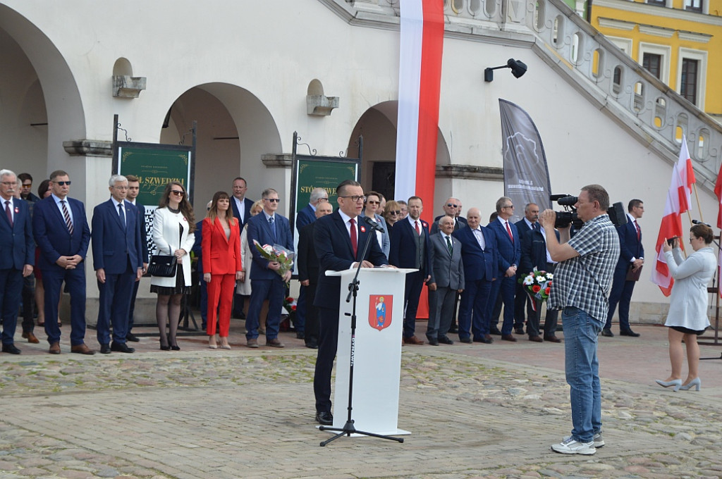 Rocznica uchwalenia Konstytucji 3 Maja w Zamościu