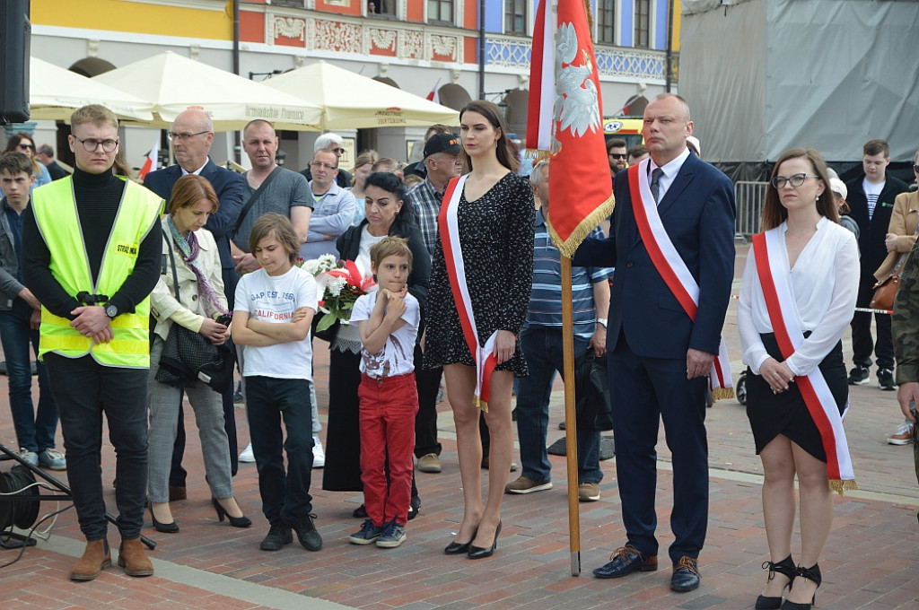 Rocznica uchwalenia Konstytucji 3 Maja w Zamościu