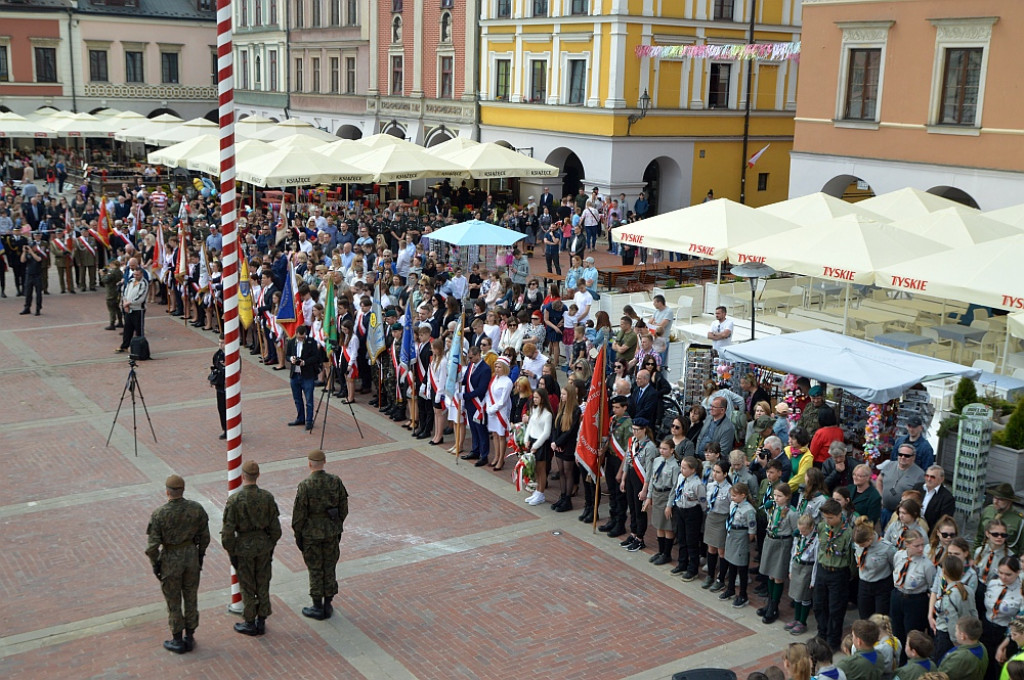 Rocznica uchwalenia Konstytucji 3 Maja w Zamościu