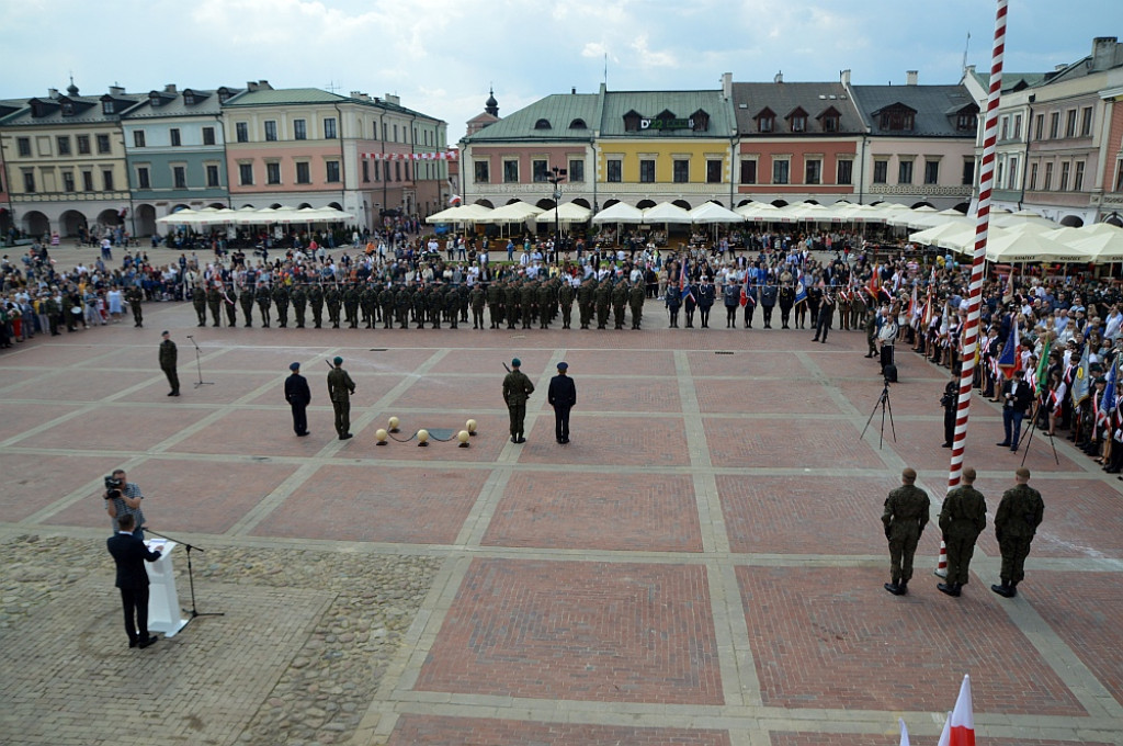 Rocznica uchwalenia Konstytucji 3 Maja w Zamościu