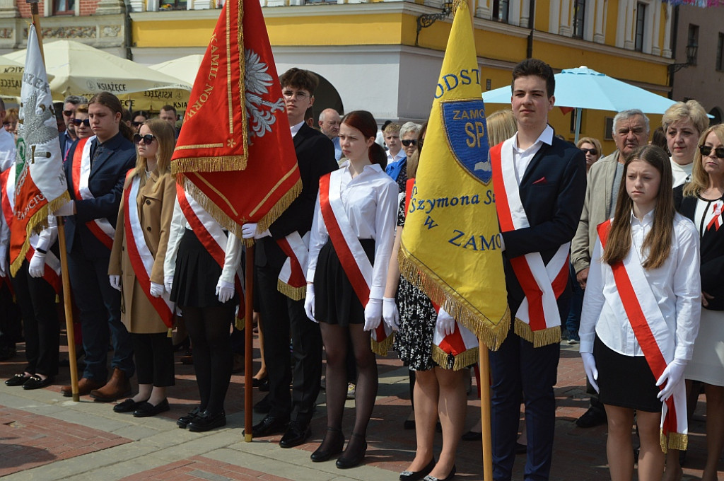 Rocznica uchwalenia Konstytucji 3 Maja w Zamościu