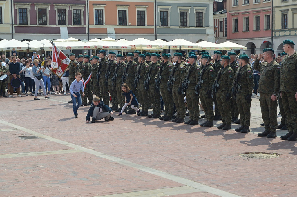 Rocznica uchwalenia Konstytucji 3 Maja w Zamościu