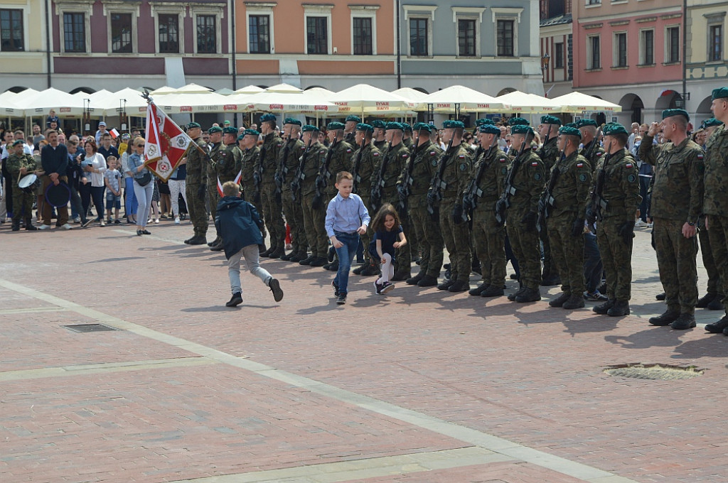 Rocznica uchwalenia Konstytucji 3 Maja w Zamościu