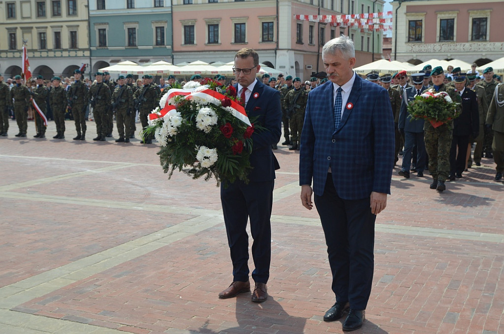 Rocznica uchwalenia Konstytucji 3 Maja w Zamościu