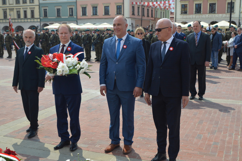 Rocznica uchwalenia Konstytucji 3 Maja w Zamościu