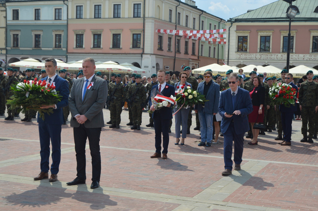 Rocznica uchwalenia Konstytucji 3 Maja w Zamościu