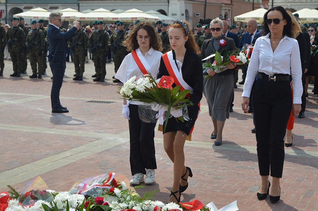 Rocznica uchwalenia Konstytucji 3 Maja w Zamościu