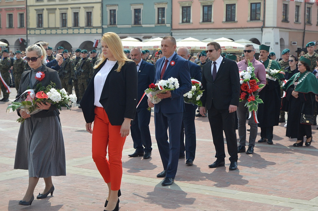 Rocznica uchwalenia Konstytucji 3 Maja w Zamościu