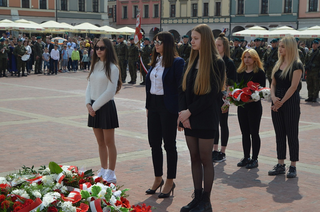 Rocznica uchwalenia Konstytucji 3 Maja w Zamościu