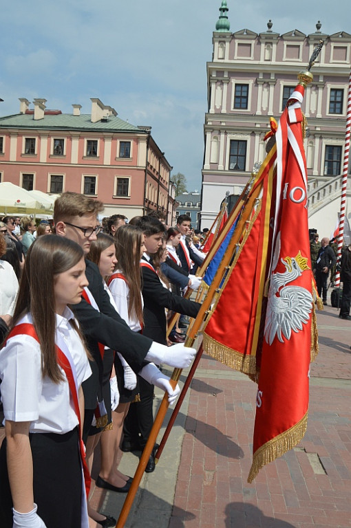 Rocznica uchwalenia Konstytucji 3 Maja w Zamościu