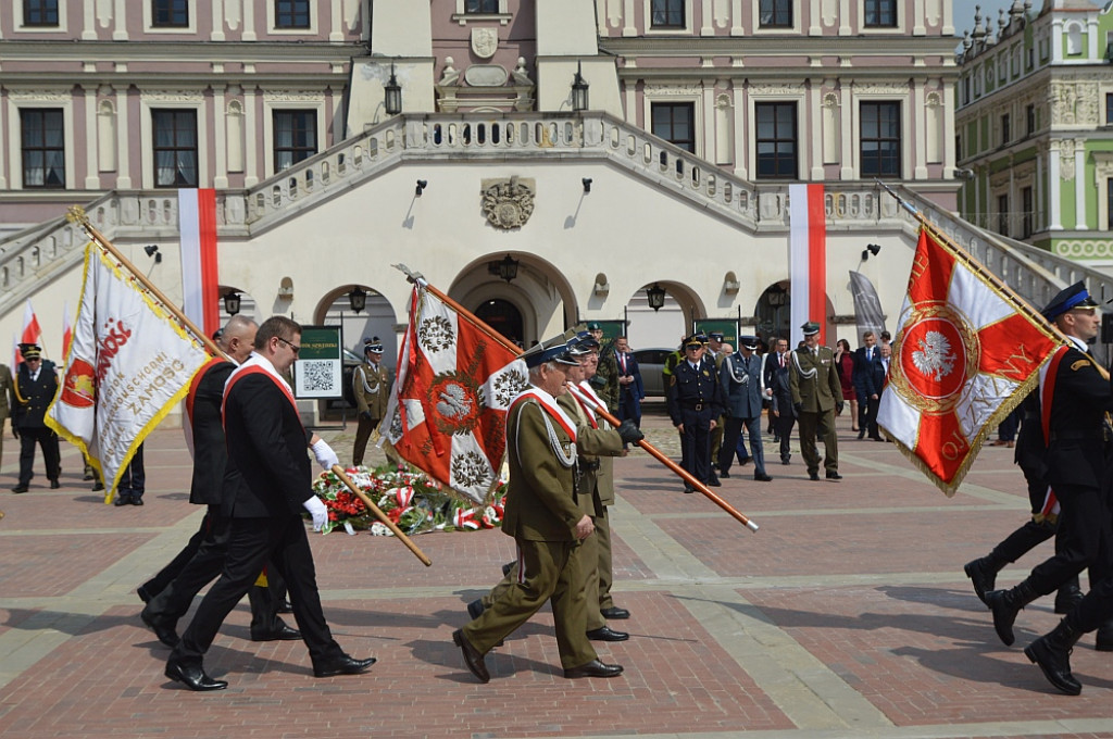 Rocznica uchwalenia Konstytucji 3 Maja w Zamościu