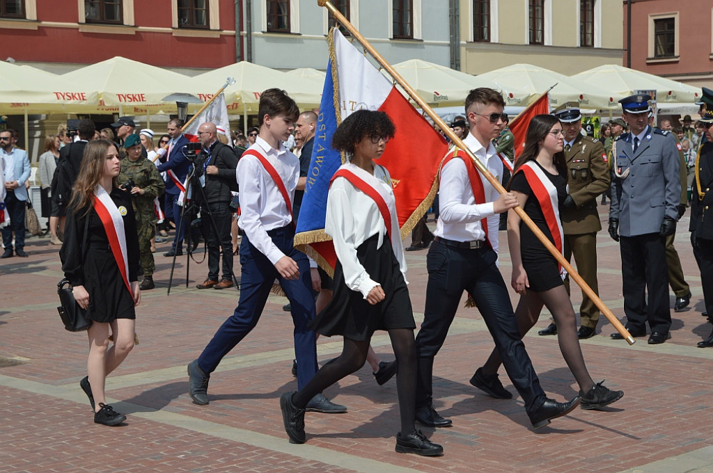 Rocznica uchwalenia Konstytucji 3 Maja w Zamościu