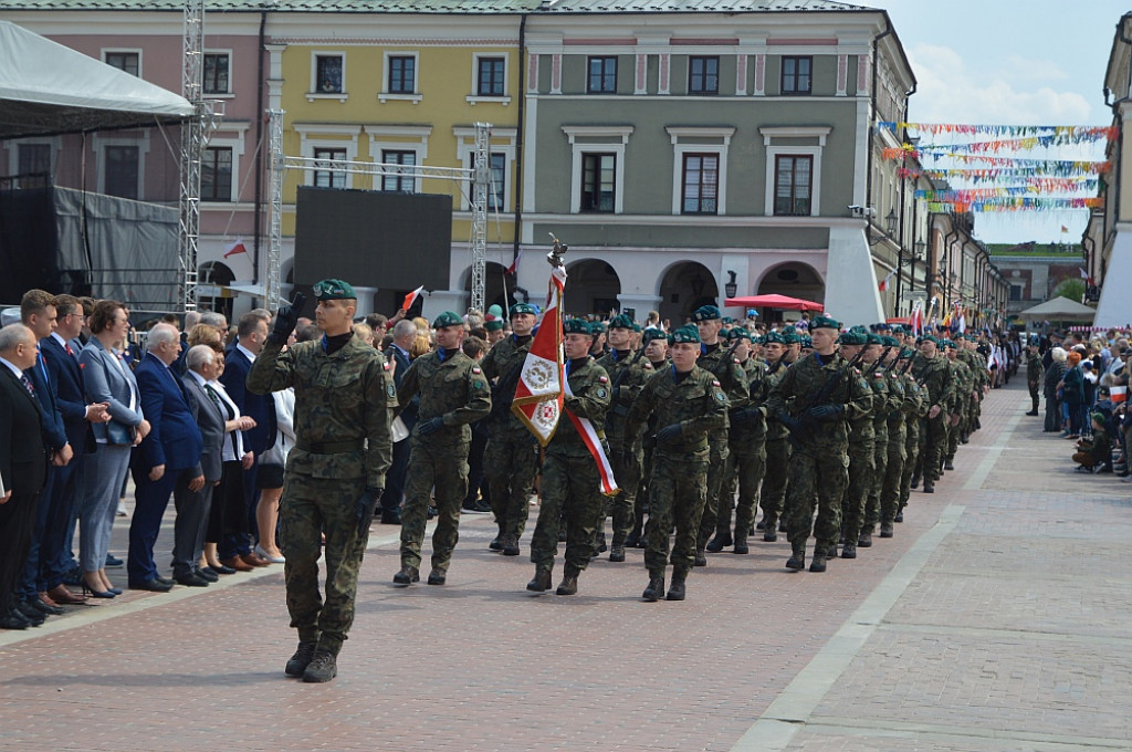 Rocznica uchwalenia Konstytucji 3 Maja w Zamościu