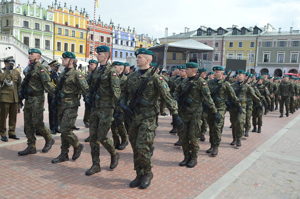 Rocznica uchwalenia Konstytucji 3 Maja w Zamościu