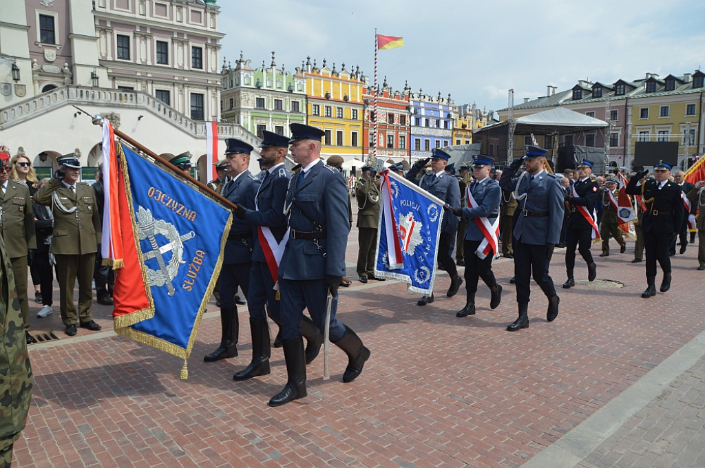 Rocznica uchwalenia Konstytucji 3 Maja w Zamościu