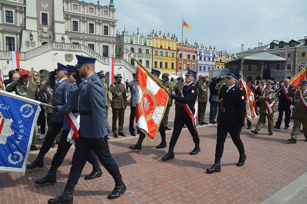 Rocznica uchwalenia Konstytucji 3 Maja w Zamościu