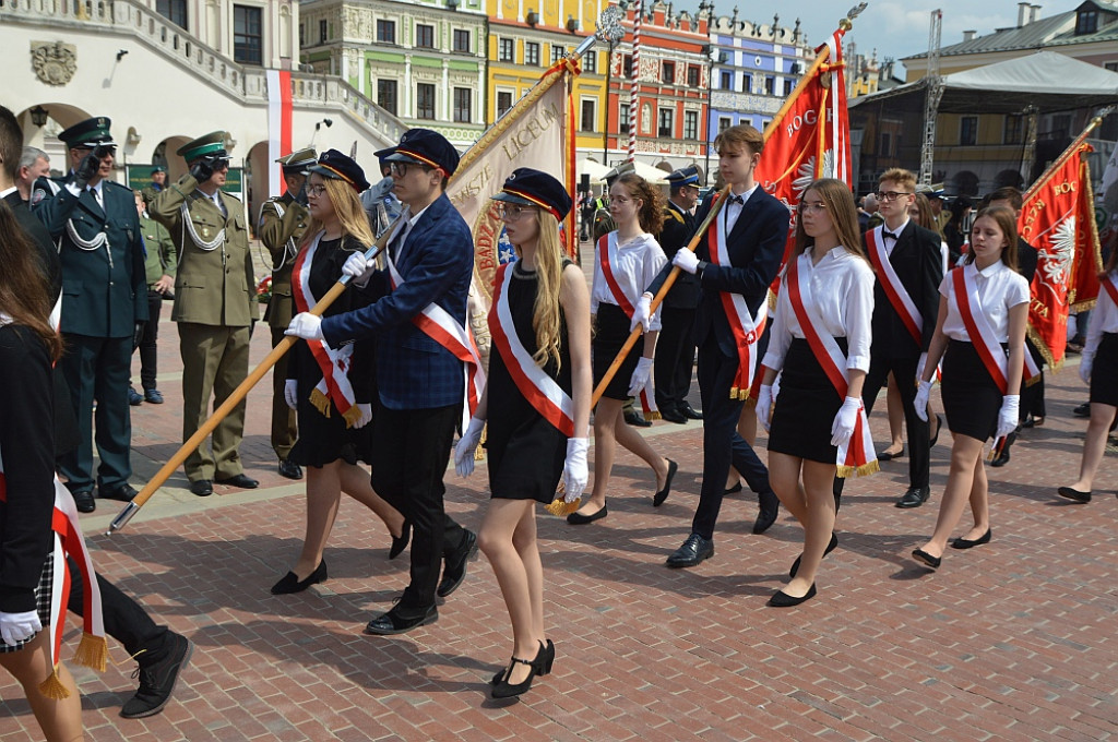 Rocznica uchwalenia Konstytucji 3 Maja w Zamościu