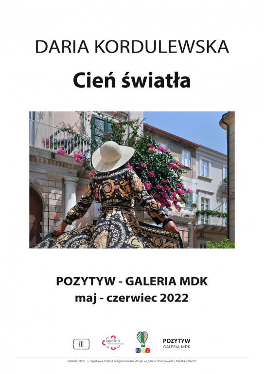 Wystawa Darii Kordulewskiej, pt. Cień światła