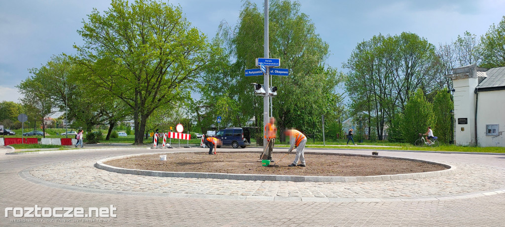 Zmiany na Zamojskich rondach