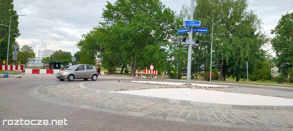 Zmiany na Zamojskich rondach