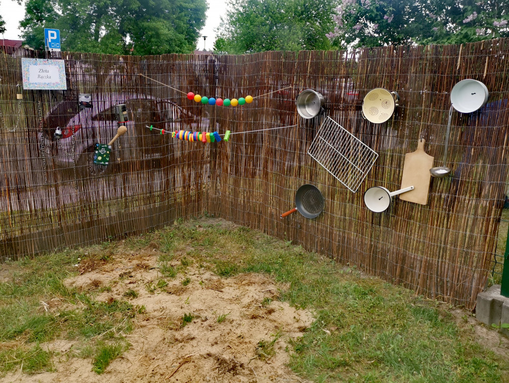 Pierwszy ekologiczno - sensoryczny plac zabaw w Zamościu