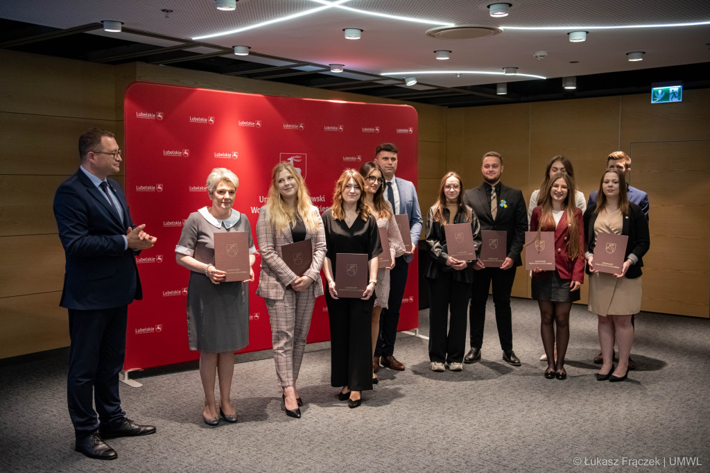 Studenckie Stypendia Marszałka Województwa Lubelskiego przyznane