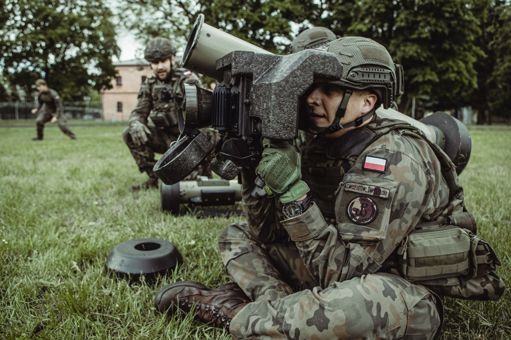 Lubelscy Terytorialsi szkolą się z obsługi wyrzutni JAVELIN
