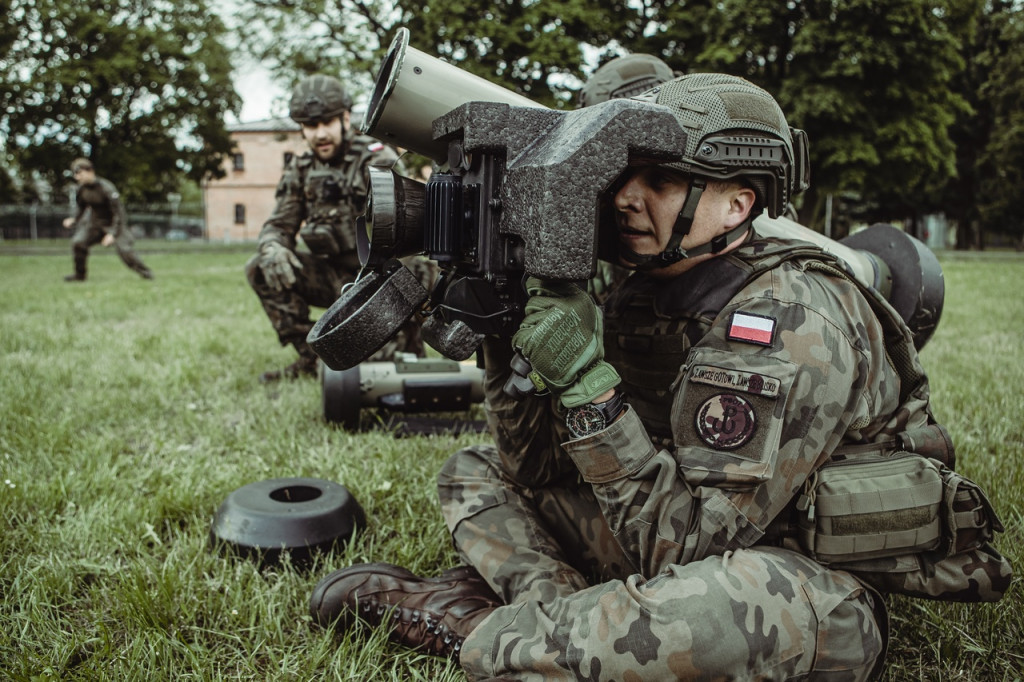 Lubelscy Terytorialsi szkolą się z obsługi wyrzutni JAVELIN