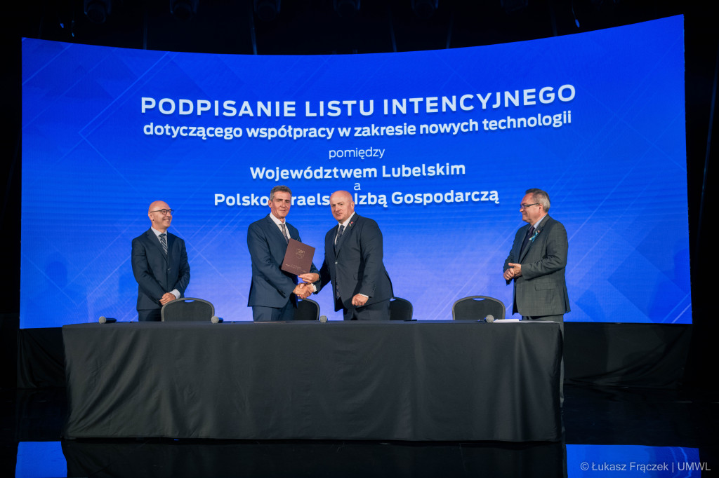 Lubelskie podpisało list intencyjny z Polsko-Izraelską Izbą Gospodarczą