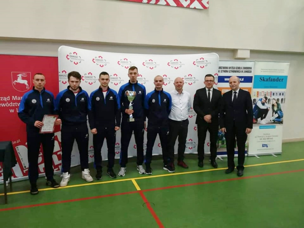 Zamojscy tenisiści na podium Pucharu Polski