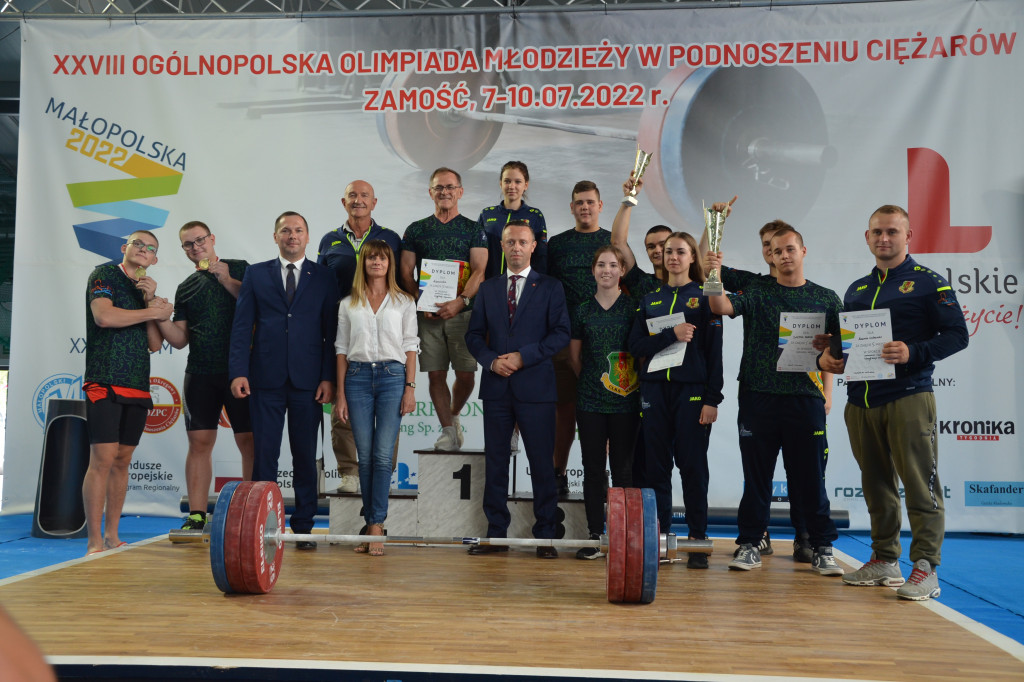 Ogólnopolska Olimpiada Młodzieży w podnoszeniu ciężarów [PODSUMOWANIE]