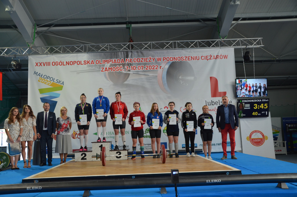 Ogólnopolska Olimpiada Młodzieży w podnoszeniu ciężarów [PODSUMOWANIE]