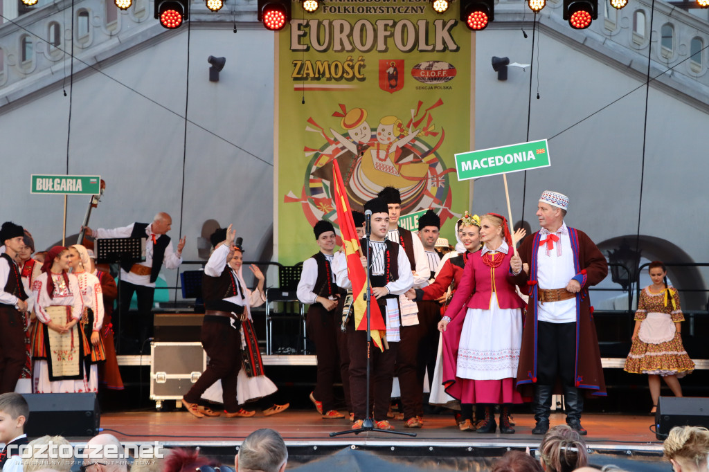 Korowód zespołów i koncert inauguracyjny EUROFOLK - Zamość 2022 [cz. 1]