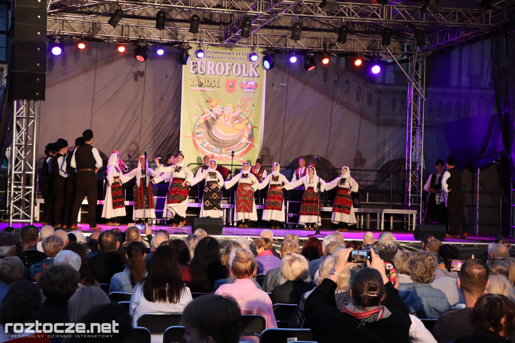 Korowód zespołów i koncert inauguracyjny EUROFOLK - Zamość 2022 [cz. 1]