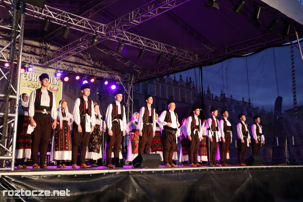 Korowód zespołów i koncert inauguracyjny EUROFOLK - Zamość 2022 [cz. 1]