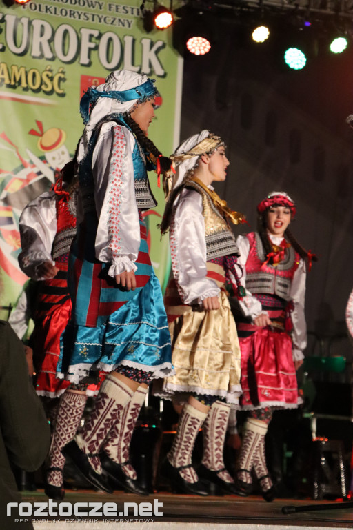 Korowód zespołów i koncert inauguracyjny EUROFOLK - Zamość 2022 [cz. 1]