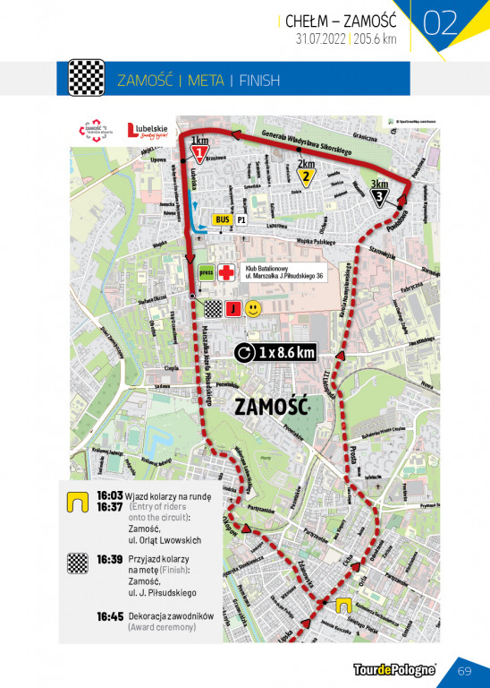 79. Tour de Pologne UCI World Tour na Lubelszczyźnie