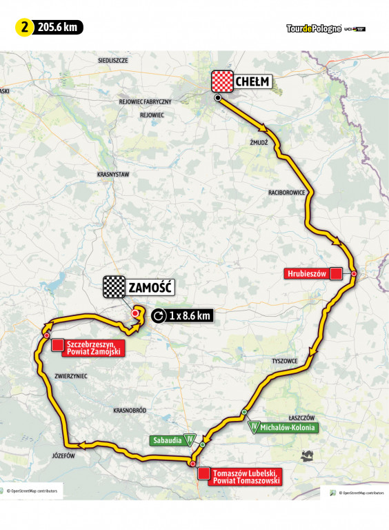 79. Tour de Pologne UCI World Tour na Lubelszczyźnie