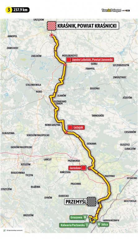 79. Tour de Pologne UCI World Tour na Lubelszczyźnie
