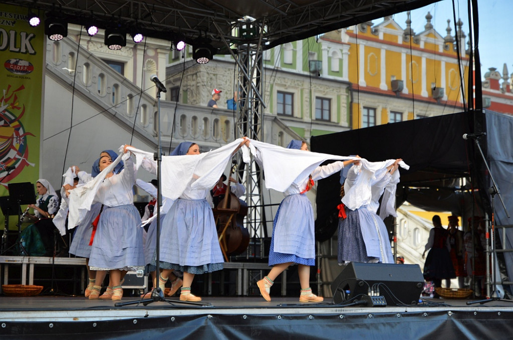 Piąty dzień Międzynarodowego Festiwalu Folklorystycznego EUROFOLK - Zamość 2022