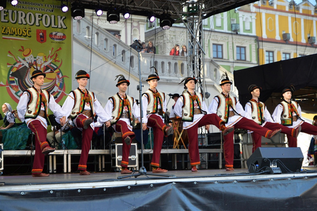 Piąty dzień Międzynarodowego Festiwalu Folklorystycznego EUROFOLK - Zamość 2022