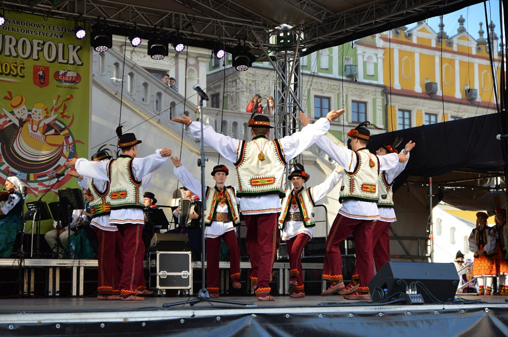 Piąty dzień Międzynarodowego Festiwalu Folklorystycznego EUROFOLK - Zamość 2022