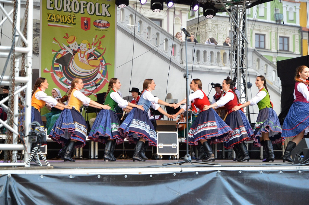 Piąty dzień Międzynarodowego Festiwalu Folklorystycznego EUROFOLK - Zamość 2022