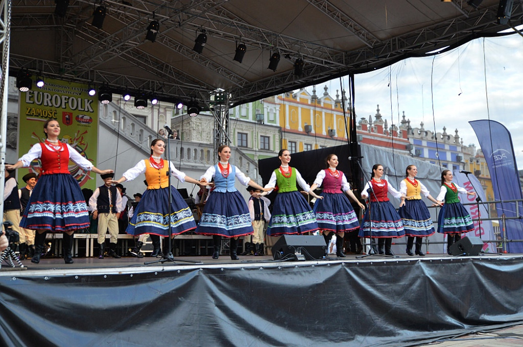 Piąty dzień Międzynarodowego Festiwalu Folklorystycznego EUROFOLK - Zamość 2022