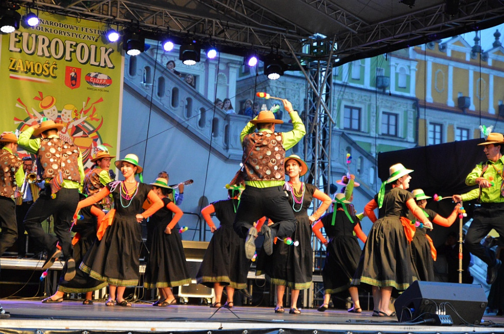 Piąty dzień Międzynarodowego Festiwalu Folklorystycznego EUROFOLK - Zamość 2022