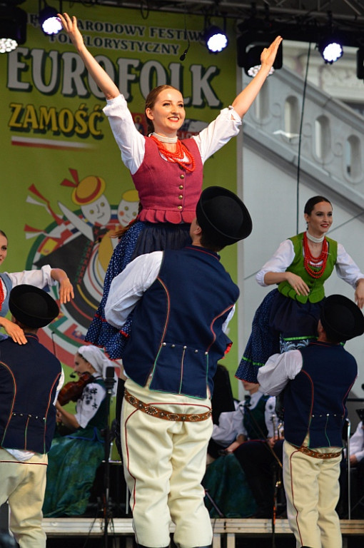 Piąty dzień Międzynarodowego Festiwalu Folklorystycznego EUROFOLK - Zamość 2022