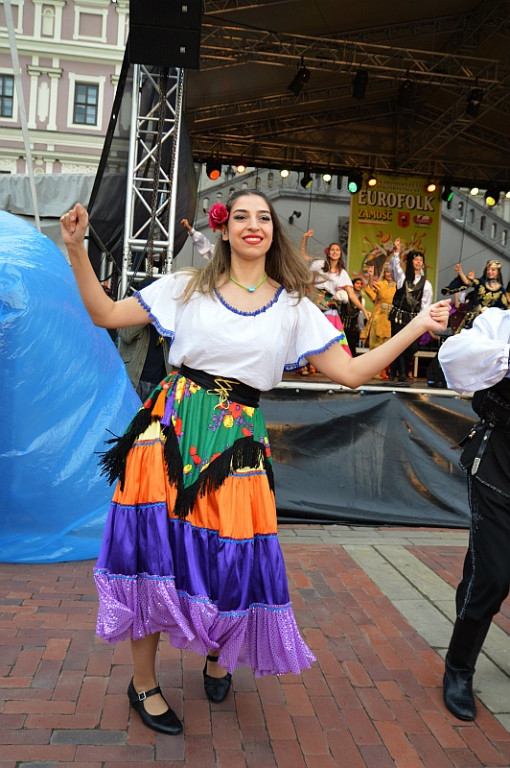 Koncert finałowy XIX Międzynarodowego Festiwalu Folklorystycznego EUROFOLK - Zamość 2022