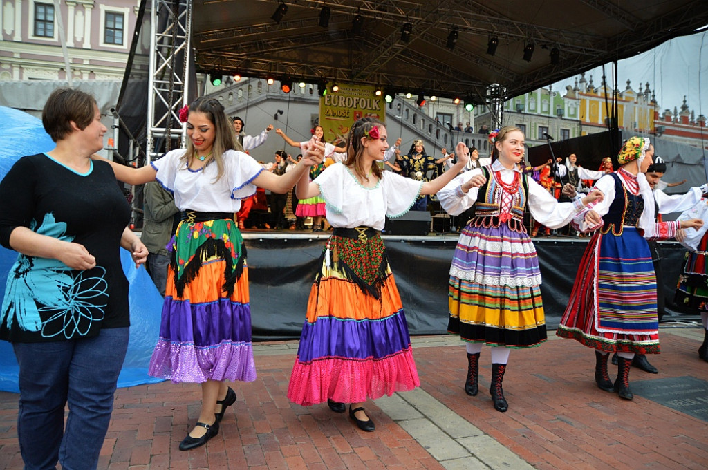 Koncert finałowy XIX Międzynarodowego Festiwalu Folklorystycznego EUROFOLK - Zamość 2022